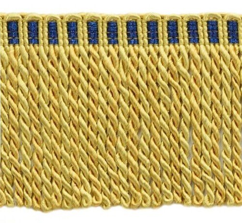 Frangia bullion con testa a - con,